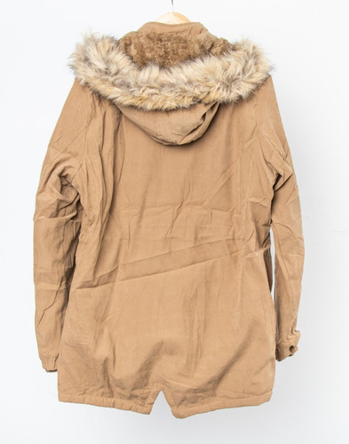 Imagen 8 de 9 de Campera Parka Hombre Gabardina Interior Corderito Importada