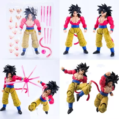 Sh Figuarts Goku Super Saiyan 4 Sayajin Ssj4 Dragon Ball* - R$ 248