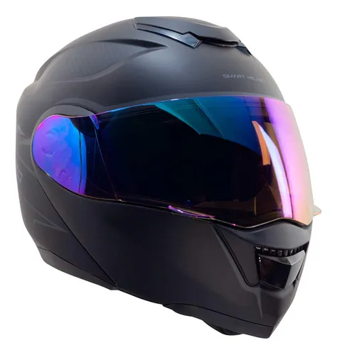 Casco Abatible Moto Con Bluetooth Negro Talla L Gtv2 Vento