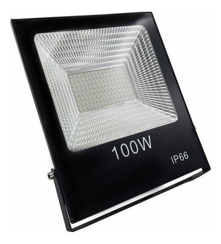 Pack 2 Foco Reflector Led 100w Reales Ip66 Exterior 
