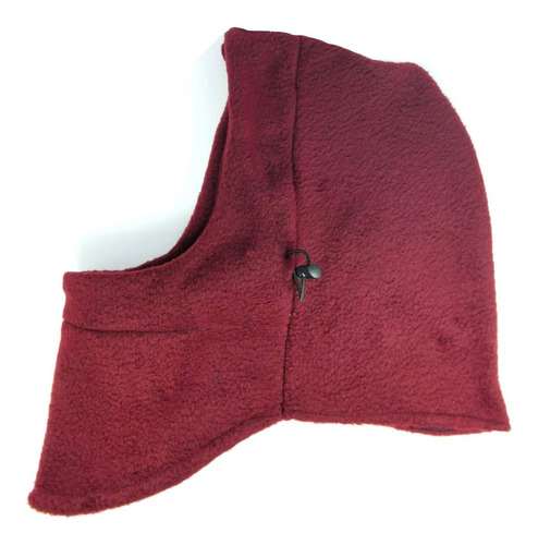 Imagen 2 de 2 de Mascara Termica Balaclava Frio Bufanda Moto Rojo Vino Envios