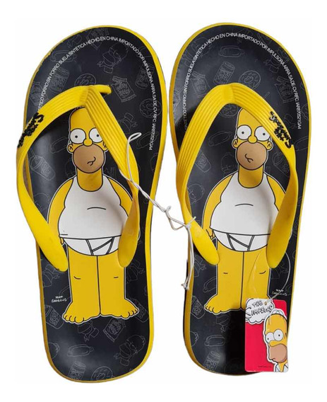 Sandalias The Simpsons Chanclas Homero | Meses sin intereses