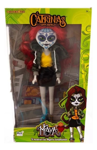 Muñeca Catrinas Maya Underworld