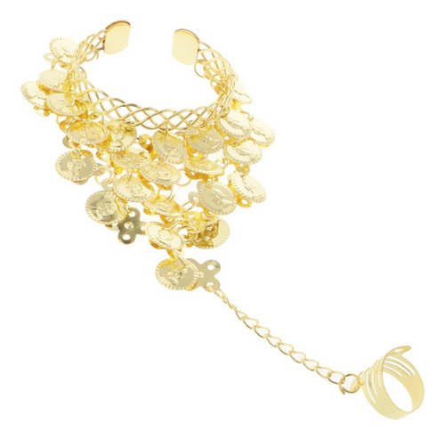 4 Brazalete De De Vientre Con La Joyería De La Manera Del