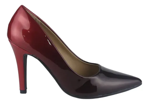Zapato Chalada Mujer Clora-20 Burdeo Moda