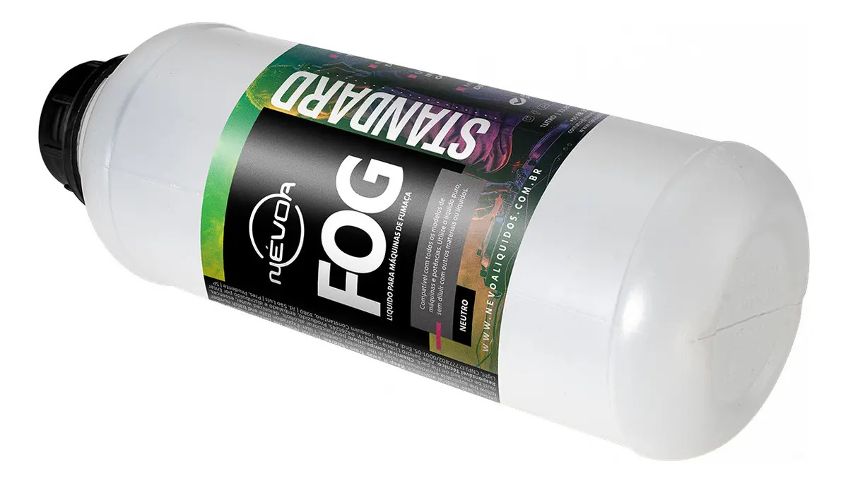 Liquido Fluido Para Maquina De Fumaça 1 Litro Neutro Linha Standard Nevoa