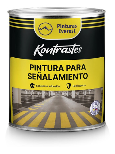 Pintura Trafico Señalamiento Blanco Secado Rapido Galon