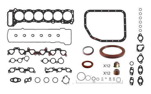 Juego De Empacaduras Toyota Land Cruiser 1fz-fe 24v