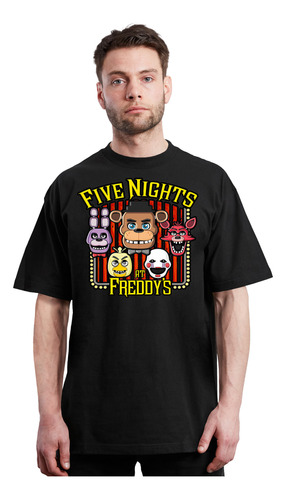 Five Night Freddy - Video Juegos - Peliculas - Polera