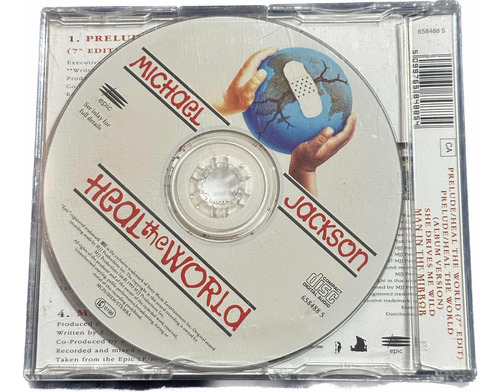 Heal The World Cd Single Michael Jackson
