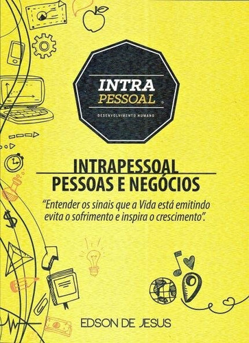 Intrapessoal : Pessoas E Negócios, De Edson De Jesus. Editora Diversos, Capa Mole Em Português