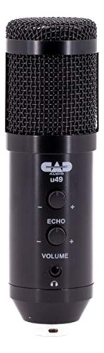 Cad Audio U49 Usb De Gran Formato Direccion Lateral Studio M