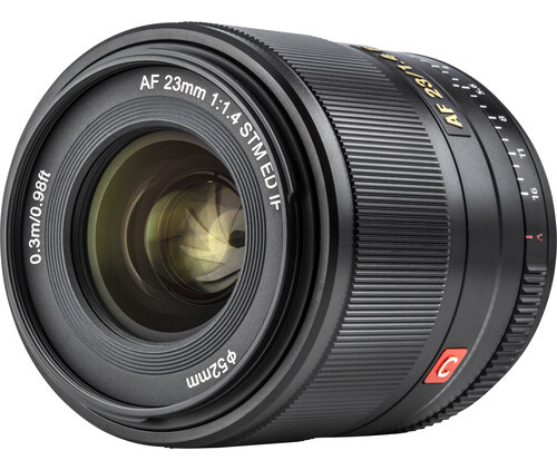 Lente 23mm F1.4 Viltrox P/ Sony + Cor Preto Tipo De Montagem E - Mount