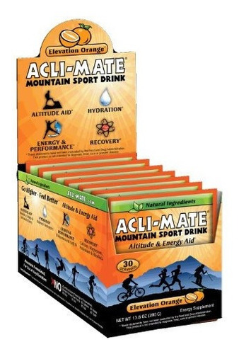 Acli-mate Mountain Sport Drink Naranja 13.8 Onzas