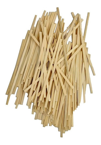 Agitadores De Madera Bamboo 18cm Pack X 1.000 Unidades