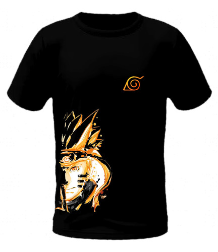 Remera Algodón Naruto Anime Manga Unisex Niño Adulto  