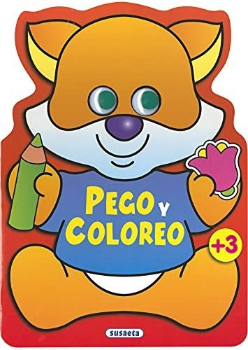 Pego Y Coloreo Animales 1, De Jordi Busquets. Editorial Susaeta Ediciones, Tapa Blanda En Español, 2021