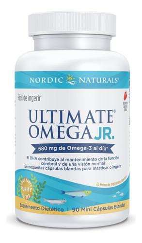 Nordic Naturals Ultimate Omega Jr - Omega 3 - Epa Y Dha 
