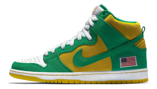 Zapatillas Nike Sb Dunk High Oakland Athletics 305050-337   