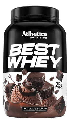 Whey Protein 100% Isolado Hidrolisado E Concentrado Premium Sabor Chocolate Brownie