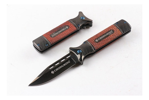 Canivete Chongming Tático Premium Semi Automatico