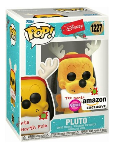 Funko Pop! Disney Holiday: Pluto (flocked)