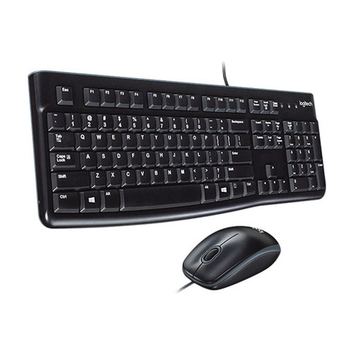 Logitech Mk120 Combo Teclado Y Mouse Usb Plug And Play Ñ