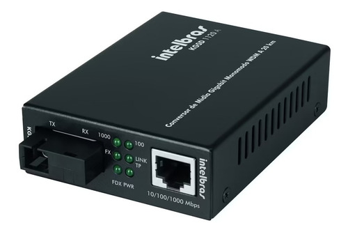 Conversor De Mídia Gigabit Ethernet Kgsd 1120 A Intelbras