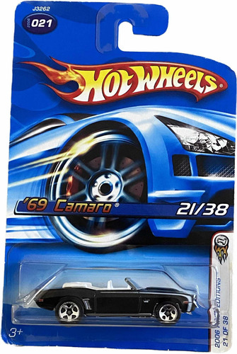 Hot Wheels 69 Camaro First Edition Negro 21/38 | 2006