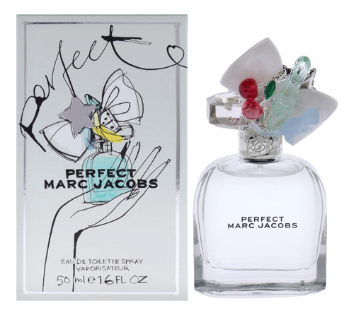 Perfume Marc Jacobs Perfect Eau De Toilette, 50 Ml, Para Muj