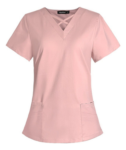 Conjunto De Uniformes De Enfermería Transpirables Para Mujer