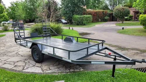 Trailer Para Cuatriciclo Motos Utv Cargas Generales