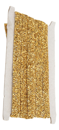 Fitas De Strass, Strass Brilhantes, 5 Jardas E 1,5 Cm De Lar