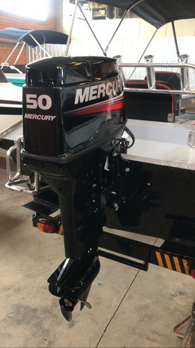Imagem 1 de 3 de Motor De Popa 50 Hp Elo Mercury 2 Tempos