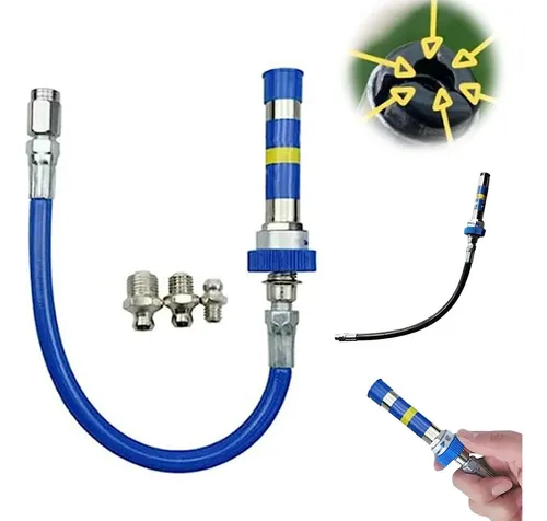 Adaptador De Acoplador De Grasa De Alta Presión - Para Engrasadoras Manuales O Eléctricas, Conexión Rápida