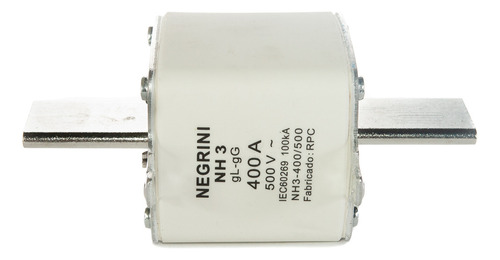 Fusivel Nh Retardado Gl / Gg 400a Negrini Nh 3 400 500