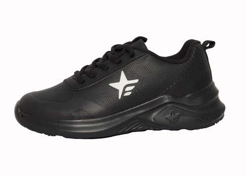 Imagen 2 de 10 de Zapatillas Footy Colegial Harvard Juvenil Cordon Black