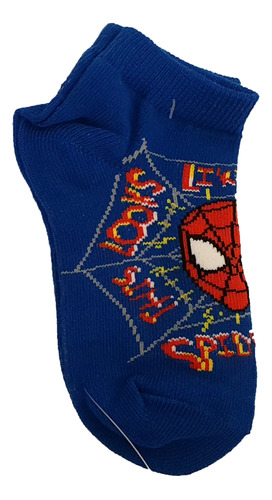 Medias Spiderman Niño Caña Corta Disney Original