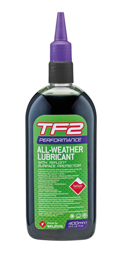 Lubricante De Cadena Tf2 Weldtite Con Teflón 400 Ml