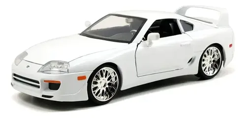 Jada 1/24 トヨタ スープラ ホワイト FAST & FURIOUS Toyota Supra Branco Brian Velozes E Furiosos 1:24 - Jada | Frete