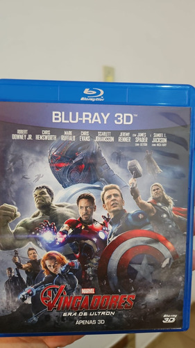 Bluray 3d - Vingadores: Era De Ultron
