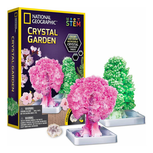 Kit De Ciencias Jardín De Cultivo De Cristal Geográfico  Ktc