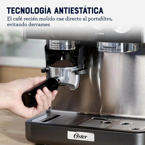 Cafetera Oster Espresso Perfect Brew Em7301
