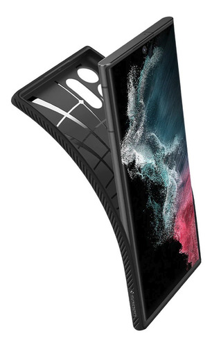 Imagem 4 de 9 de Capa Original Spigen Galaxy S22 Ultra 5g Liquid Air Matte