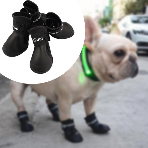 2 X 4x Zapatos Para Perros, Botas Para Perros, Botines M
