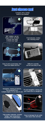 Soporte Para Teléfono Celular, Soporte Para Coche, Mejora Só