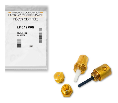 Kit Shiglores Conversión Gas 0.06 Cm Secadora Whirpool