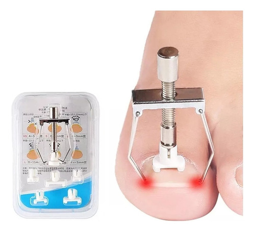 Kit Herramienta Pedicura De Corrección Para Uñas Encarnadas