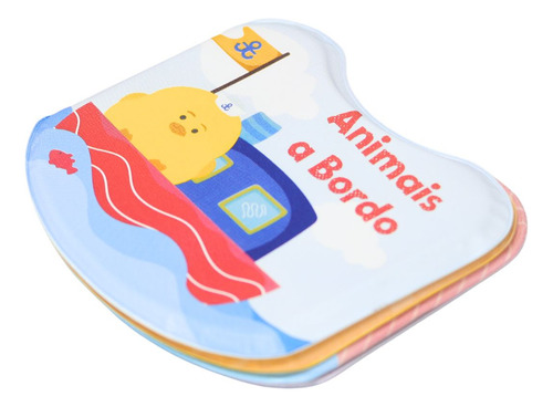 Livro De Banho Animais A Bordo Com Patinho 3328 - Toyster