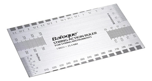 - String Action Ruler Banjo Guitarra Baixo Ruler Bandolim